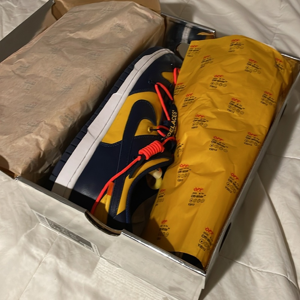 Nike Dunk Low x Off-White Michigan - Picture 8 of 9